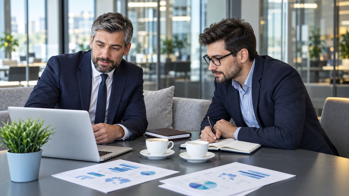 Reunión de trabajo entre consultores de Instalnet y el equipo del cliente